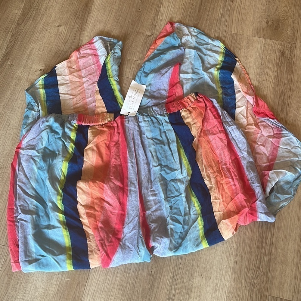 NWT Anthropologie x Carla Weeks tulip pant. Size M - Picture 9 of 9